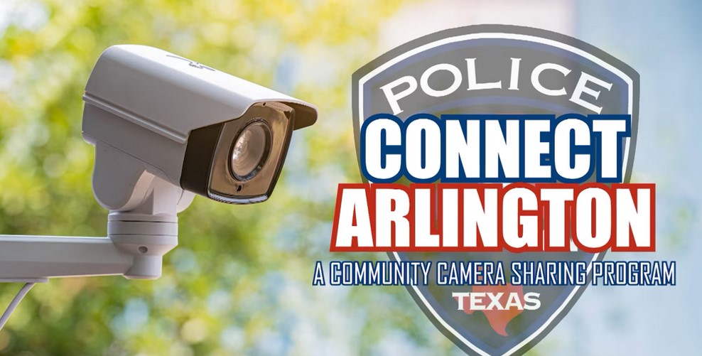 Screenshot from the Arlington Police Department's information page about the Connect Arlington program.