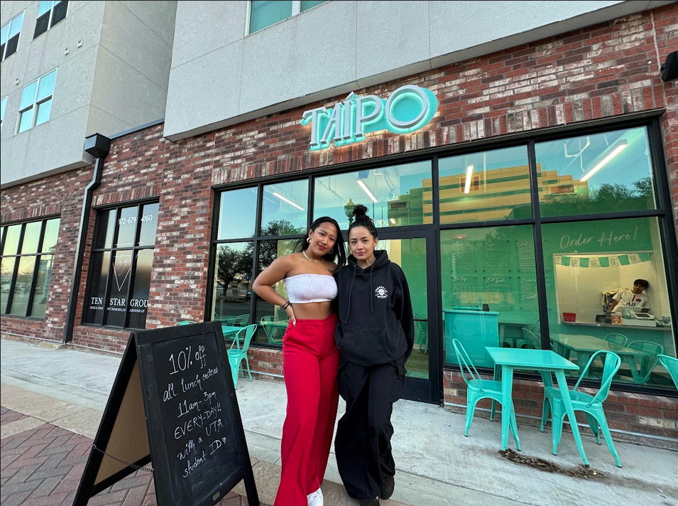 Taípo owners Rachel Puri Zaimba and Riza Rawal knew they wanted to open their business in a college town, and they chose Arlington, Texas.