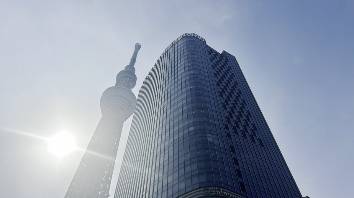 Tokyo Skytree is the largest tower in the world and offers visitors the opportunity to see for miles.