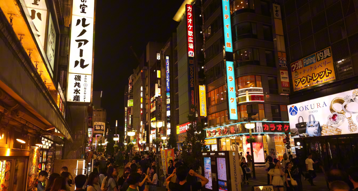 Tokyo bristles with energy and life after dark.