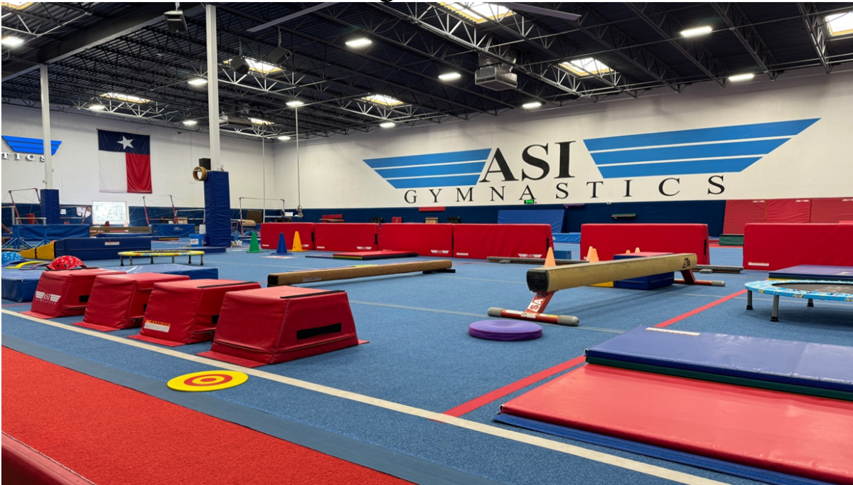 Equipment sits in the main gym on April 9 at the ASI Gymnastics building in Arlington. The facility is located at 5531 S. Cooper St.