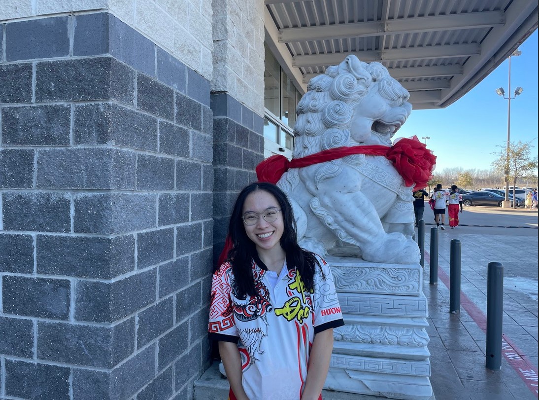 Katy Nguyen, a three-year member of the Hoa Dao Lion Dance team, said being in the group provides her with a sense of community and belonging.