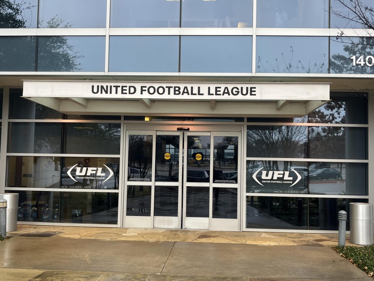 The United Football League, or UFL, is now headquartered in Arlington, Texas, at 1401 Nolan Ryan Expressway in the city’s Entertainment District.