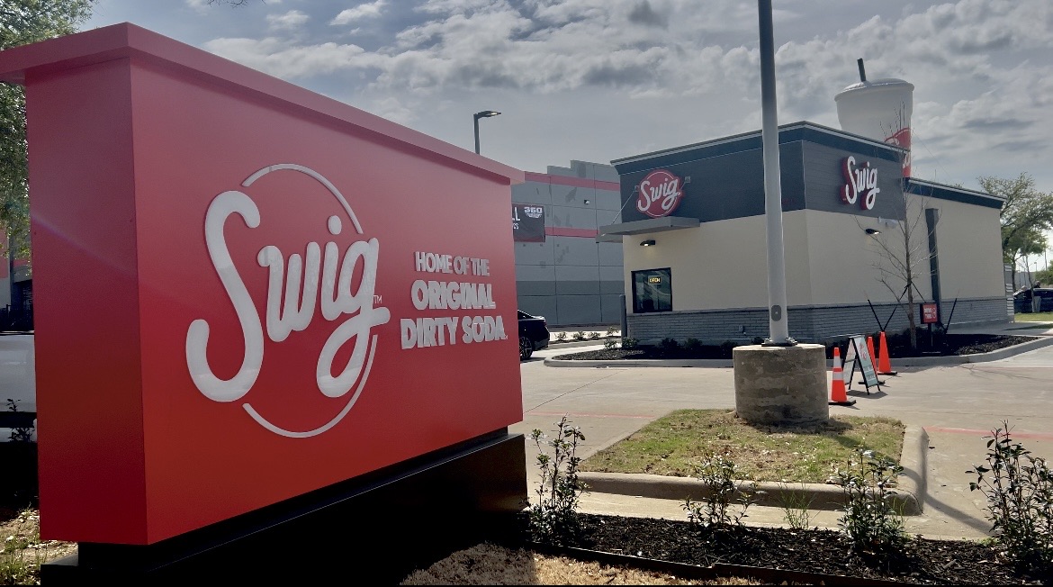 Swig, a Utah-based soft drink chain, opened a South Arlington location this spring at 1650 W. Interstate 20.