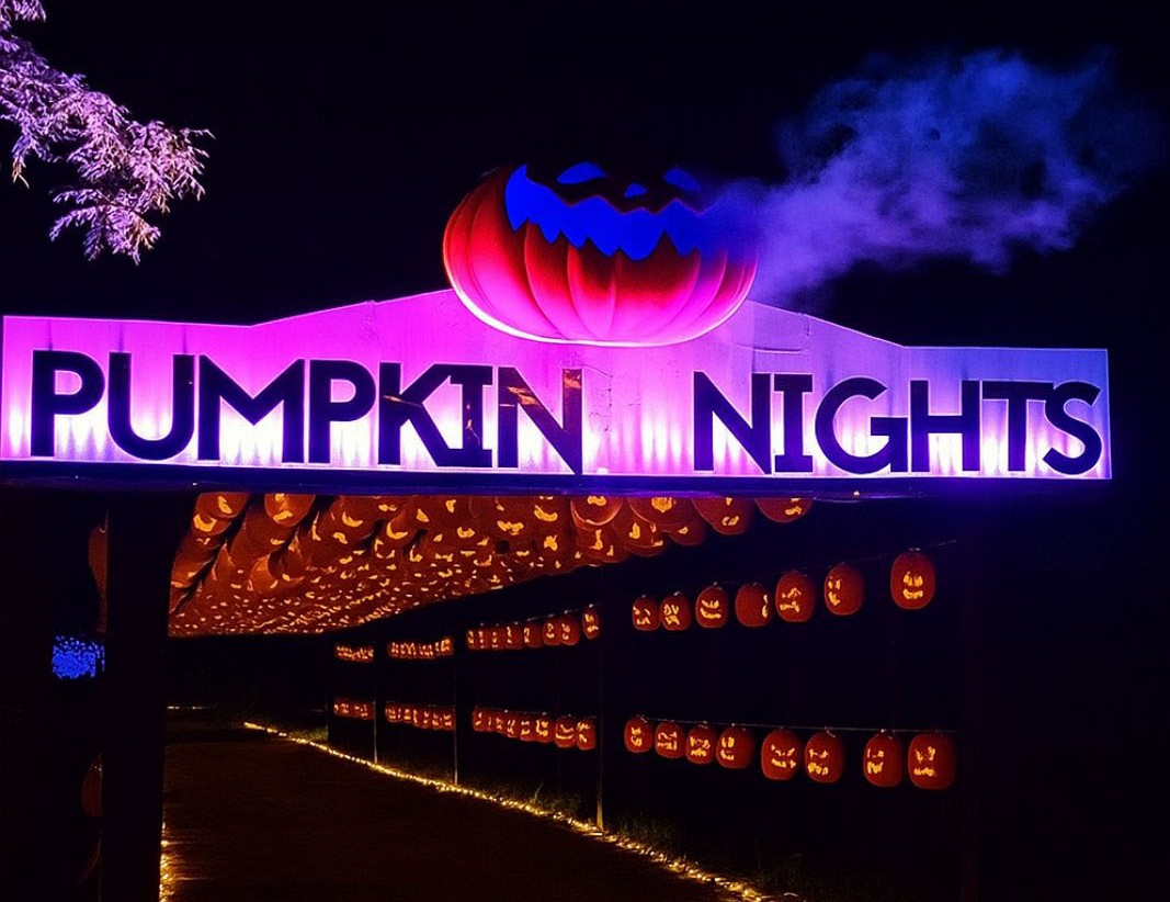 Pumpkin Nights in Arlington, Texas, opened Sept. 18 and is scheduled to run through Oct. 31 at Howell Farms.