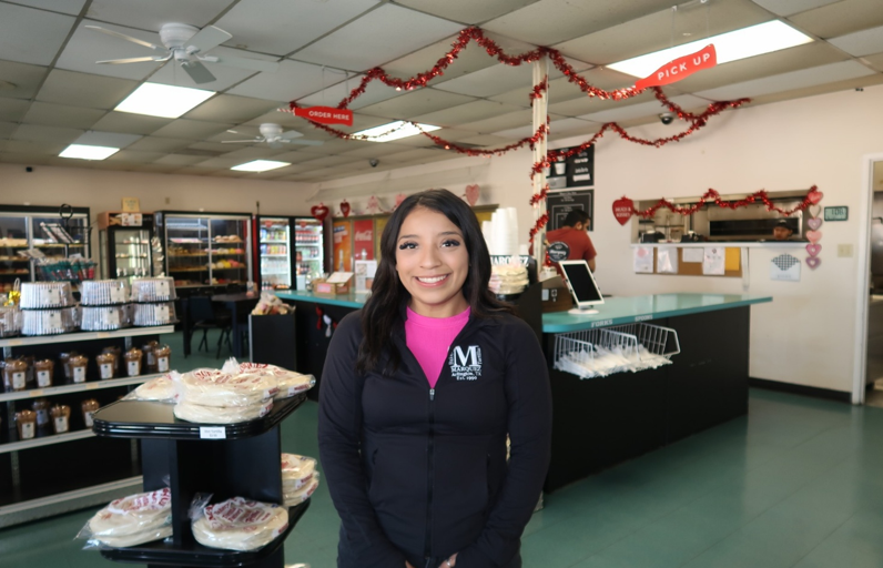 Karina Nuñez returned home and became social liaison for her family's business, Marquez Bakery, which was named by the Arlington Police Department as its Community Outreach Partner of the Year. Nuñez also serves on Arlington Mayor Jim Ross's Latino Advisory Council.
